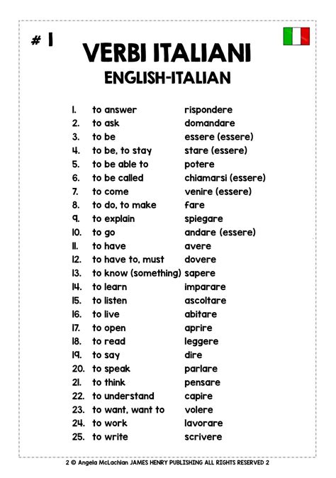 italian to inglese